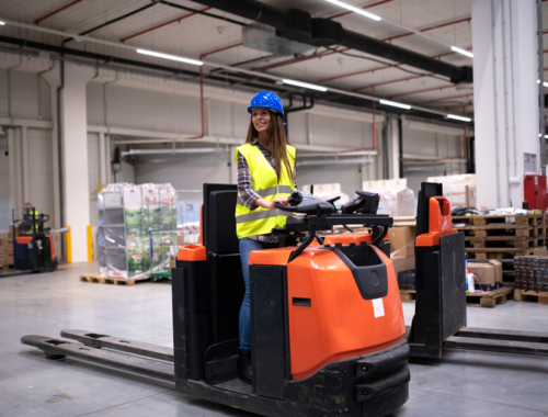 What is included in forklift training in Cheltenham?