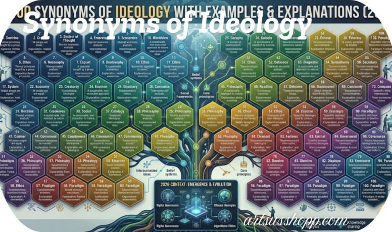 Synonyms of Ideology