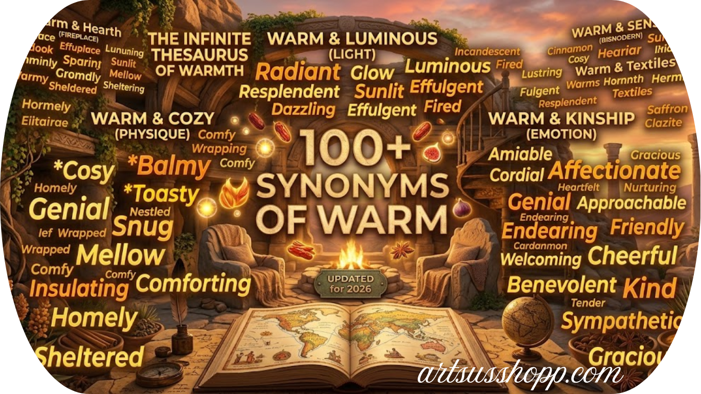 Synonyms of Warm