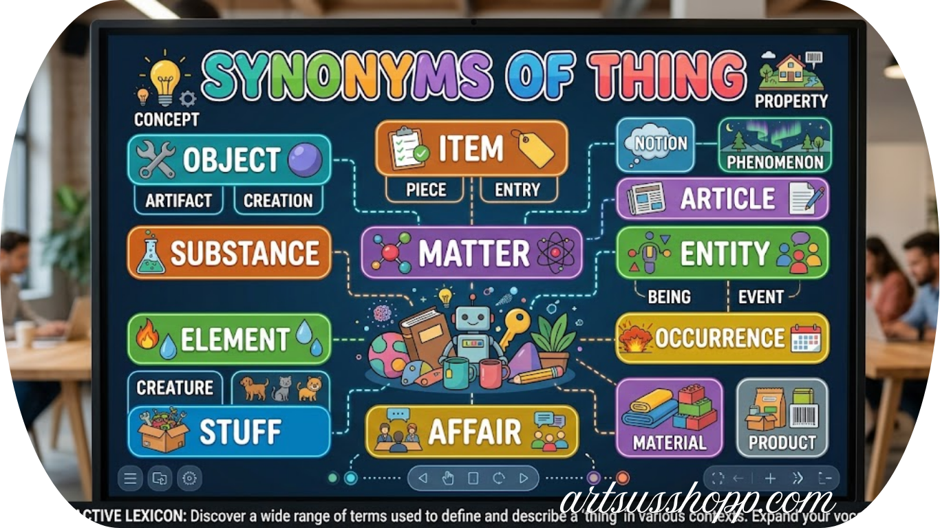 Synonyms of Thing